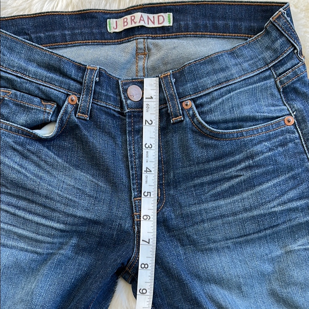 J Brand Size 25 Blue Flare Wide Leg Jeans - Picture 6 of 9